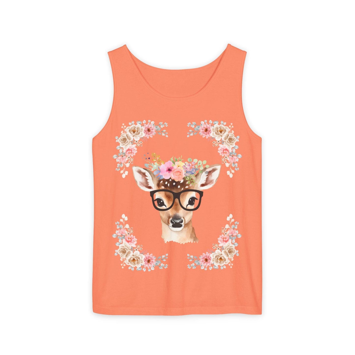 Geeky Goddess Deer Unisex Tank Top