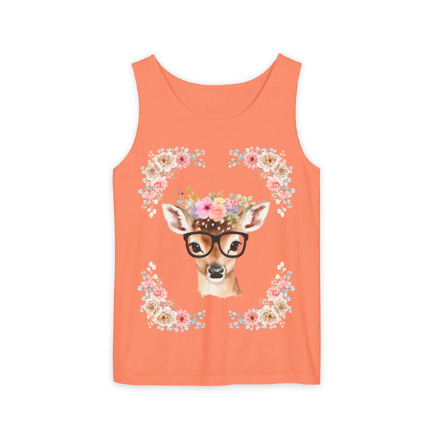 Geeky Goddess Deer Unisex Tank Top