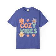 Cozy Vibes T-shirt - Unisex Garment-Dyed