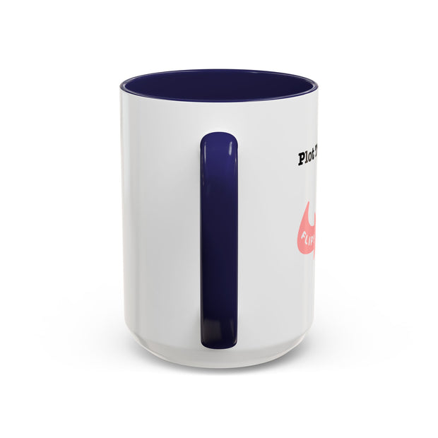 'Plot Twist Energy' Accent Coffee Mug