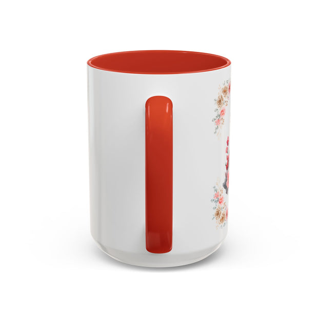 Geeky Goddess Yorkie Accent Coffee Mug