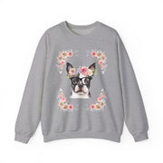 Geeky Goddess French Bulldog Unisex Crewneck Sweatshirt