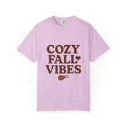 Cozy Fall Vibes T-shirt, Autumn Style Tee, Unisex Shirt for Casual Wear, Thanksgiving Apparel, Comfortable Everyday Outfits