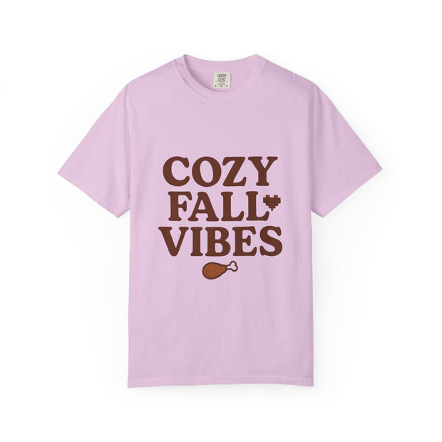 Cozy Fall Vibes T-shirt, Autumn Style Tee, Unisex Shirt for Casual Wear, Thanksgiving Apparel, Comfortable Everyday Outfits
