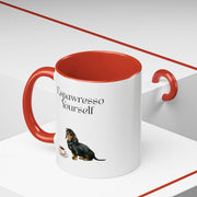 'Espawresso Yourself' Dachshund Accent Coffee Mug
