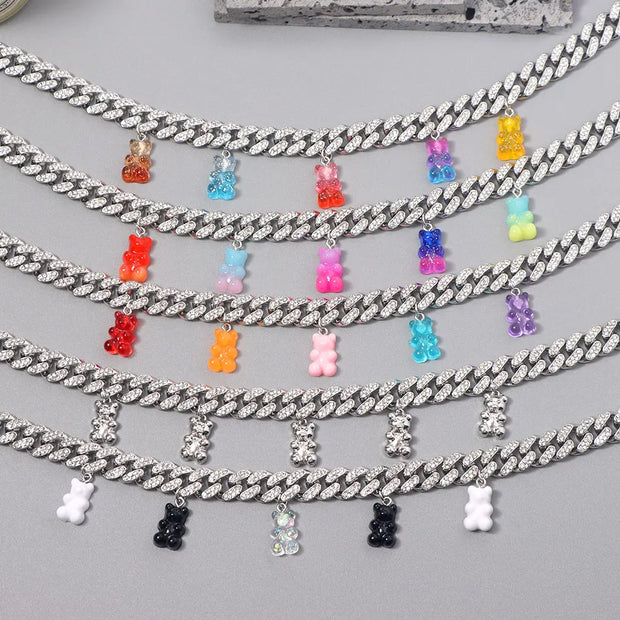 Candy Crush Gummy Bear Necklace