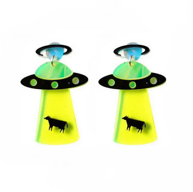 Out-Of-This World UFO Earrings Collection