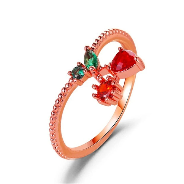 Fruitful Charm Ring Collection