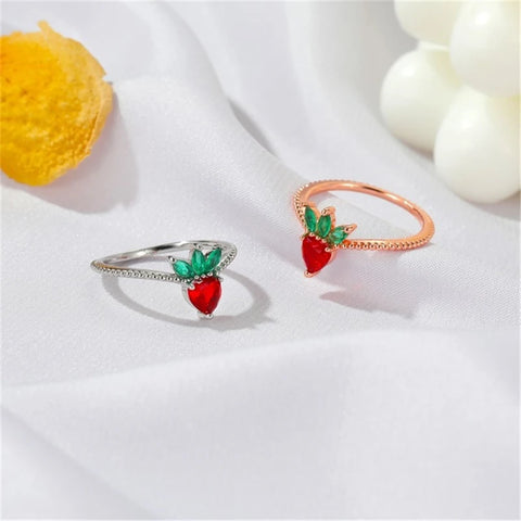 Fruitful Charm Ring Collection