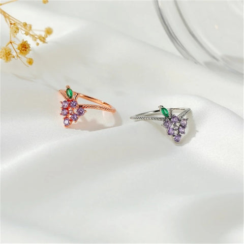 Fruitful Charm Ring Collection