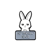 Rabbit Adventure Enamel Pin Collection