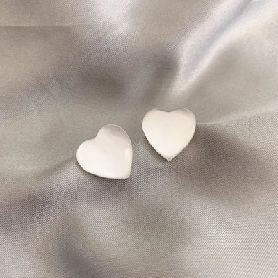 Moonlight Heart Earrings