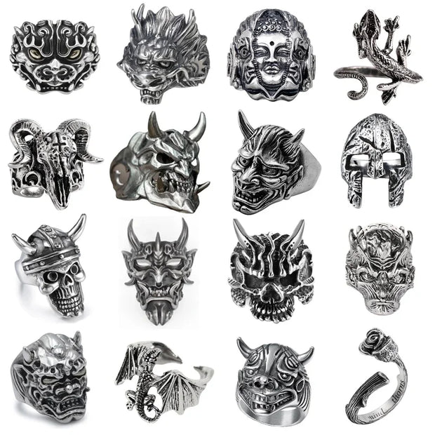 Grim Charm Ring Collection