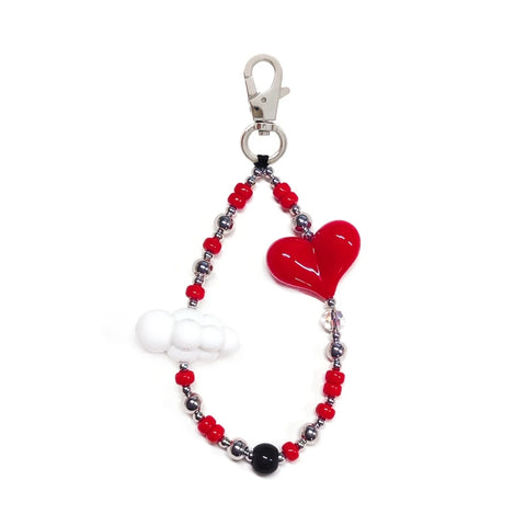 Love Is In The Clouds Bracelet Keychain