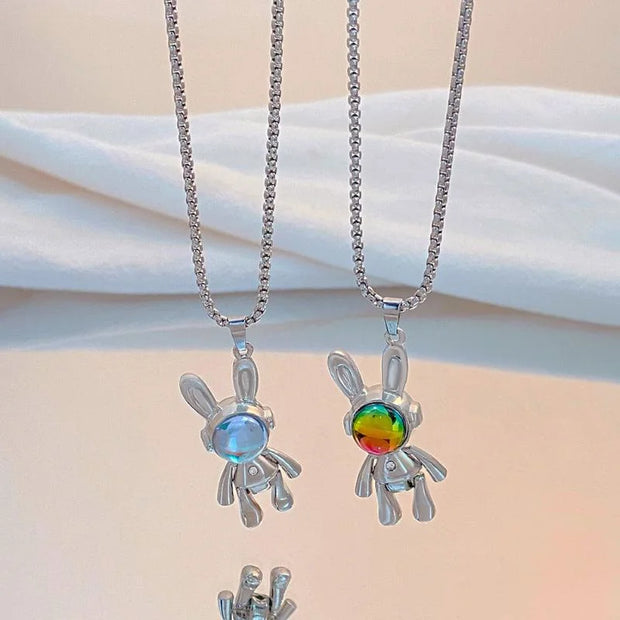 Cosmic Bunny Necklace