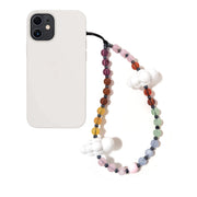 On Rainbow Clouds Phone Charm Bracelet