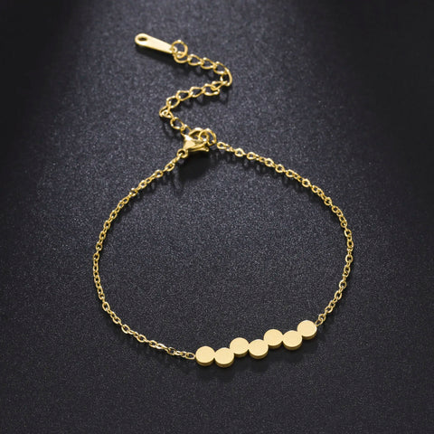 K-Pop Gold Glitz Bracelet