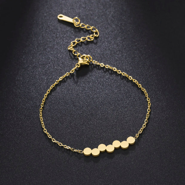 K-Pop Gold Glitz Bracelet