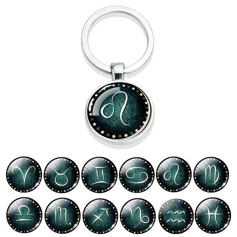 Zodiac Constellation Keychain Collection