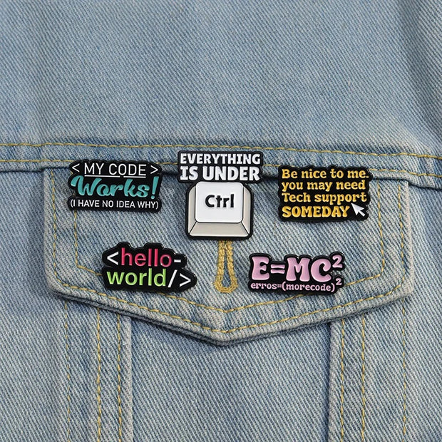 Lab and Logic Pin Collection