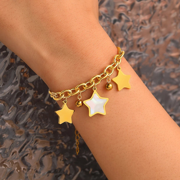 K-Pop Starry Elegance Bracelet