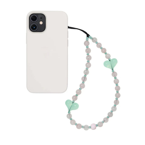 Lover's Two Hearts Phone Charm Bracelet