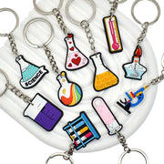 Scientific Experiment Keychain Collection