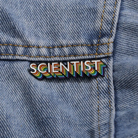 Rainbow "Scientist" Brooch