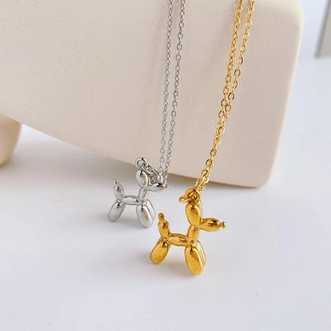 Balloon Dog Necklace