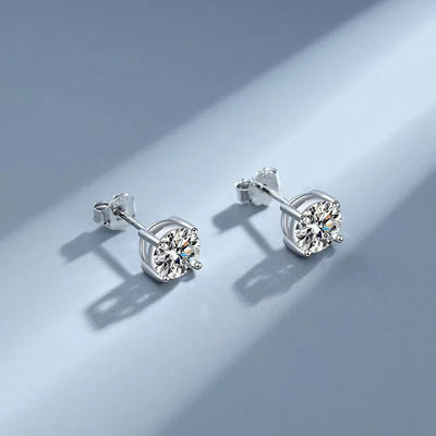 Moissanite Stud Earrings