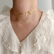 Tied in Style Choker Necklace