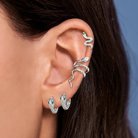 Slithering Snake Earring Collection