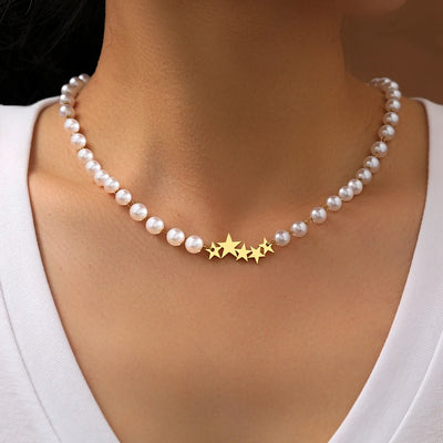 Celestial Pearl Necklace