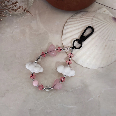 Love Is In The Clouds Bracelet Keychain