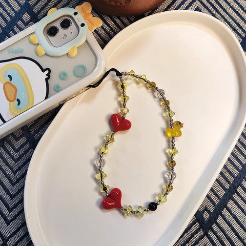 In Love With Sunny Duck Phone Charm Bracelet