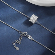 1.6CT. Moissanite Ball Shaped Necklace