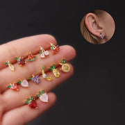 Petite Fruit Earrings Collection