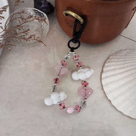 Love Is In The Clouds Bracelet Keychain