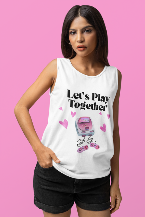 'Let's Play Together' Unisex Tank Top