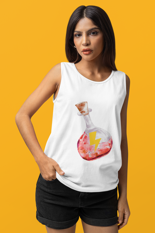 Magical Energy Red Potion Unisex Tank Top