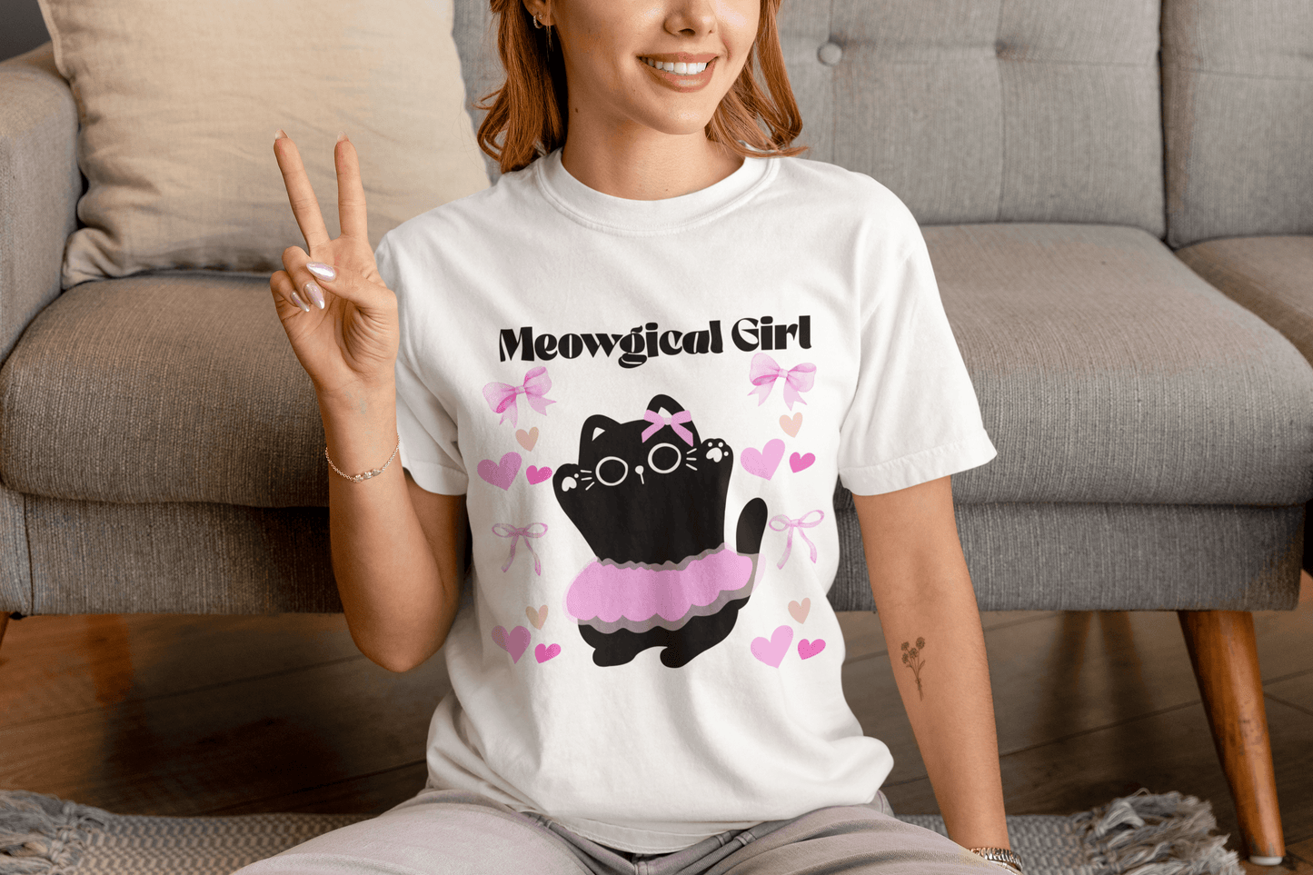 'Meowgical Girl' Unisex T-Shirt