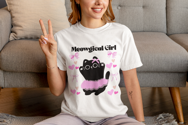 'Meowgical Girl' Unisex T-Shirt