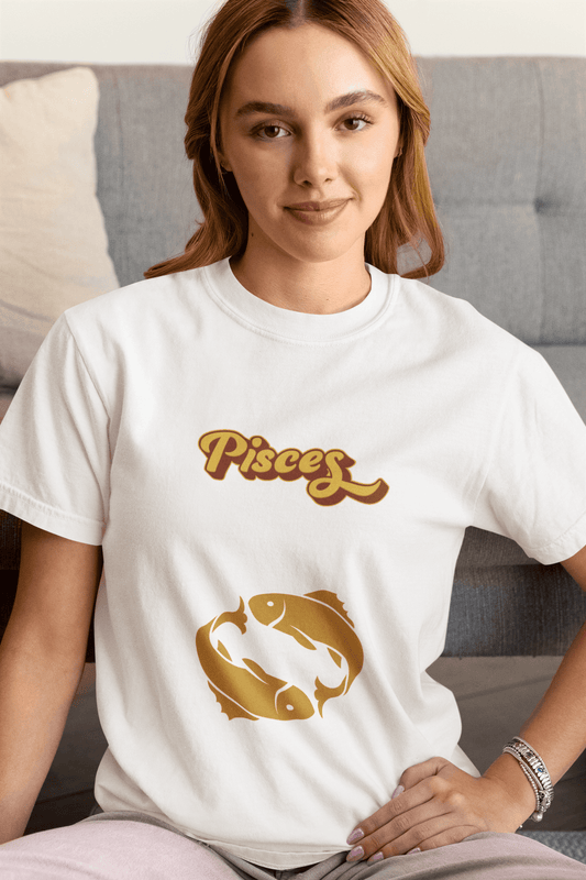 'Pisces' Zodiac Unisex T-Shirt