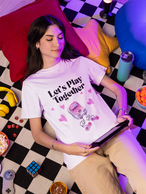 'Let's Play Together' Gaming Unisex T-Shirt