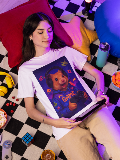Game On Hamster Unisex T-Shirt