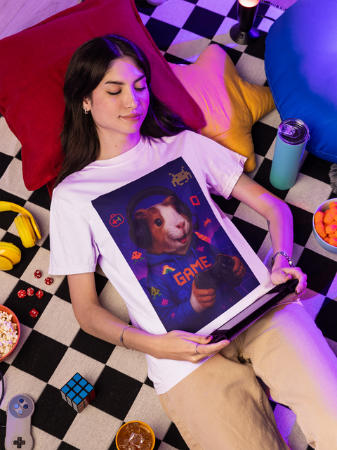 Game On Guinea Pig Unisex T-shirt