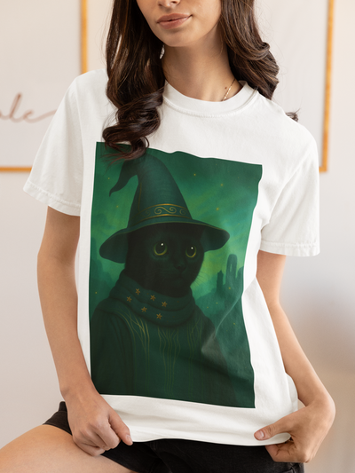 The Lord of the Paws Black Cat Unisex T-Shirt