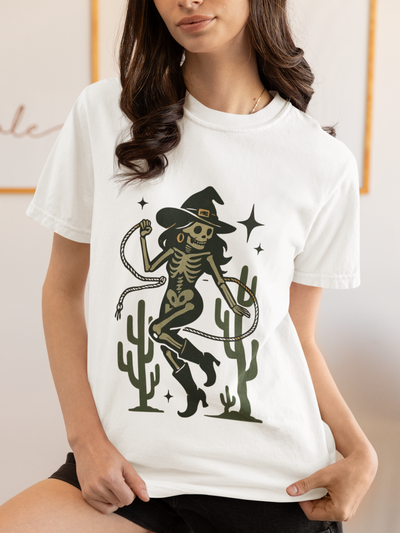 Cowgirl Skeleton Unisex T-shirt