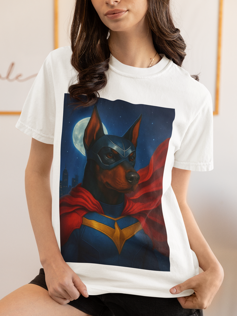 Superhero Doberman T-Shirt