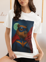 Superhero Capybara Unisex T-shirt